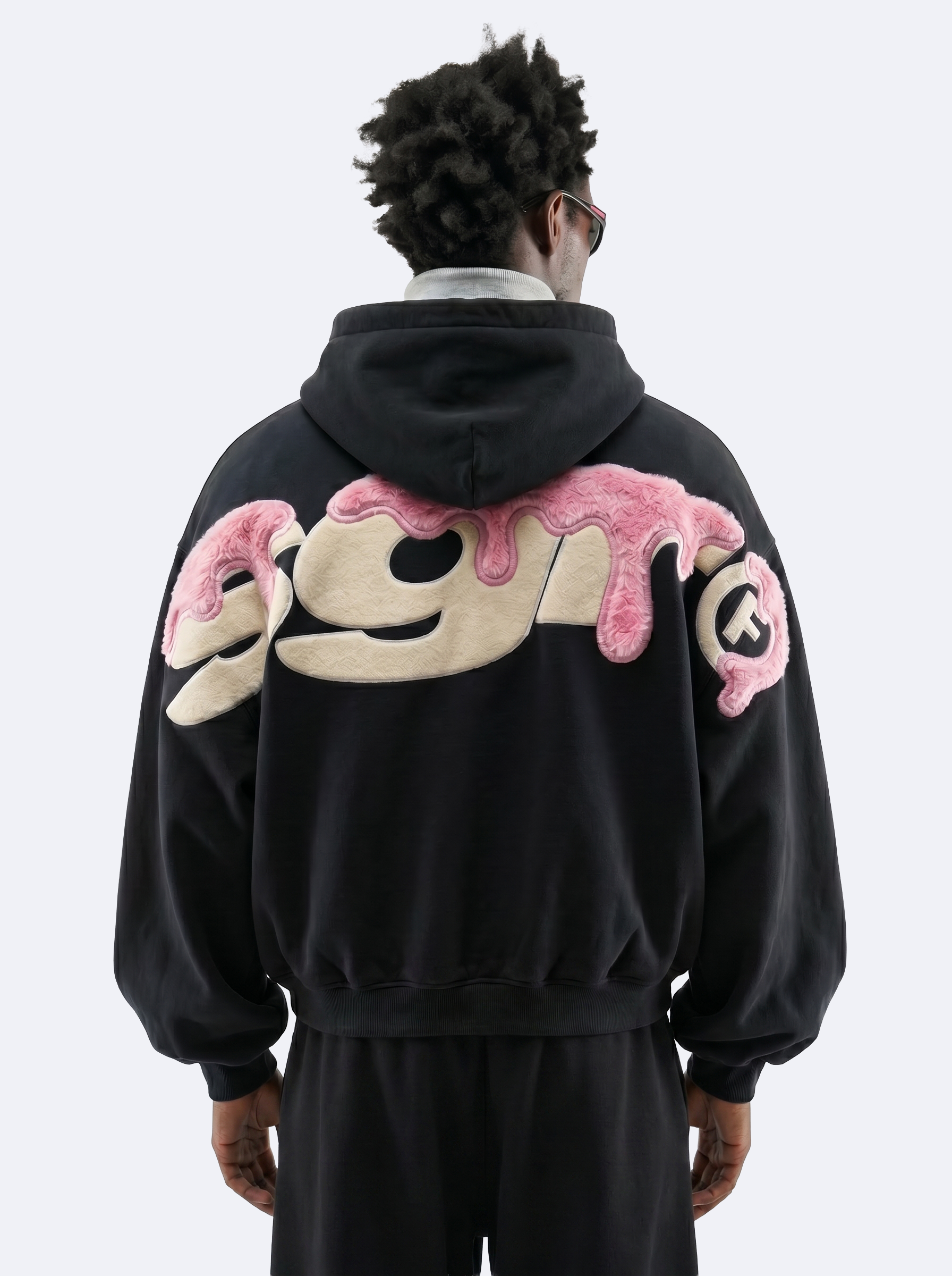 DONUT TEAM BLACK HOODIE