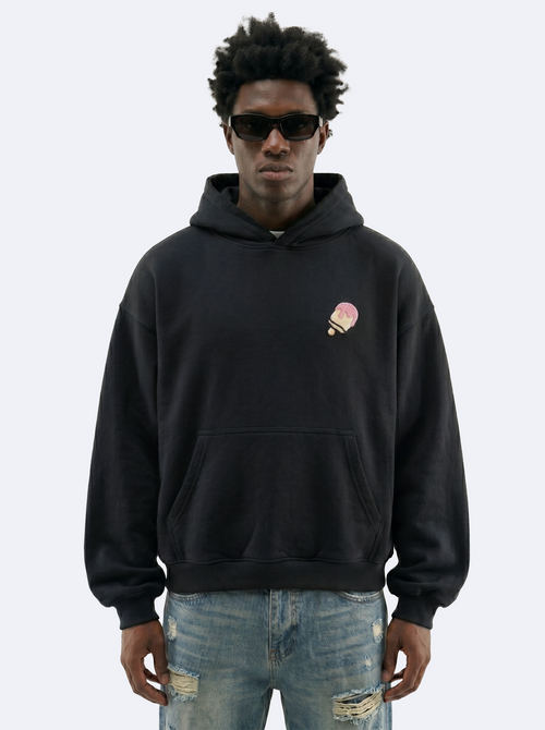DONUT TEAM BLACK HOODIE