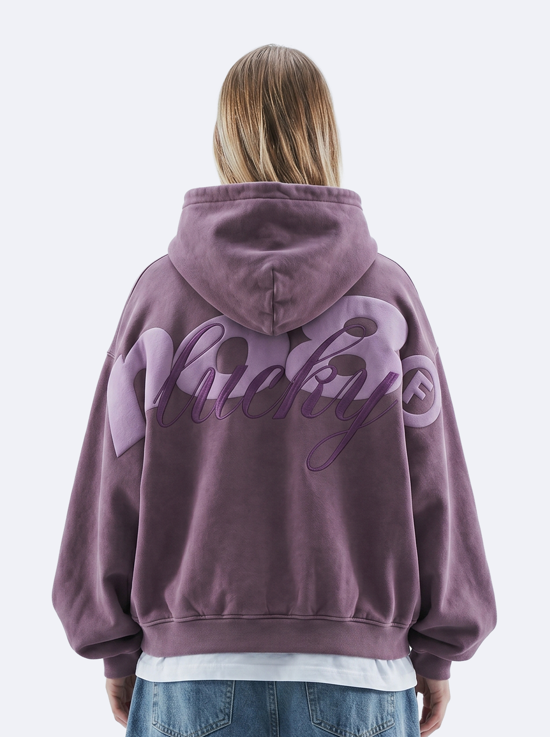 LUCKY IN LAVENDER HOODIE