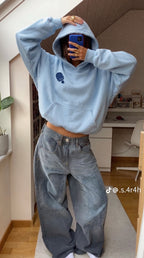BLUE FONDANT HOODIE